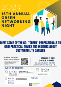 Green Networking Night Flyer