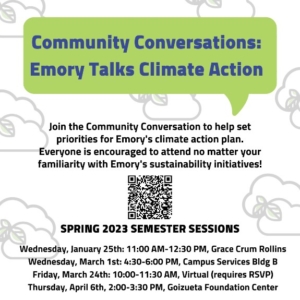Community Conversation flyer 